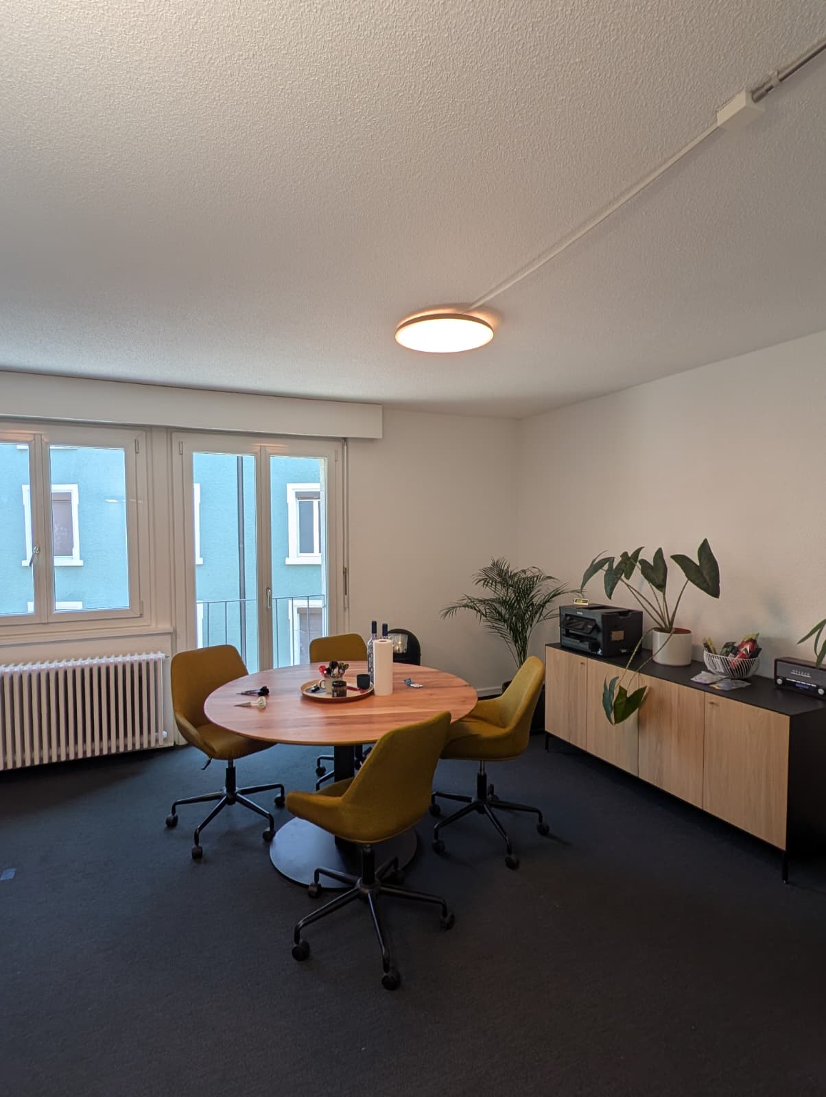 Sitzungszimmer im Büro von Fokus Talents in Zürich
